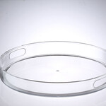 15" Round Tray with Handles