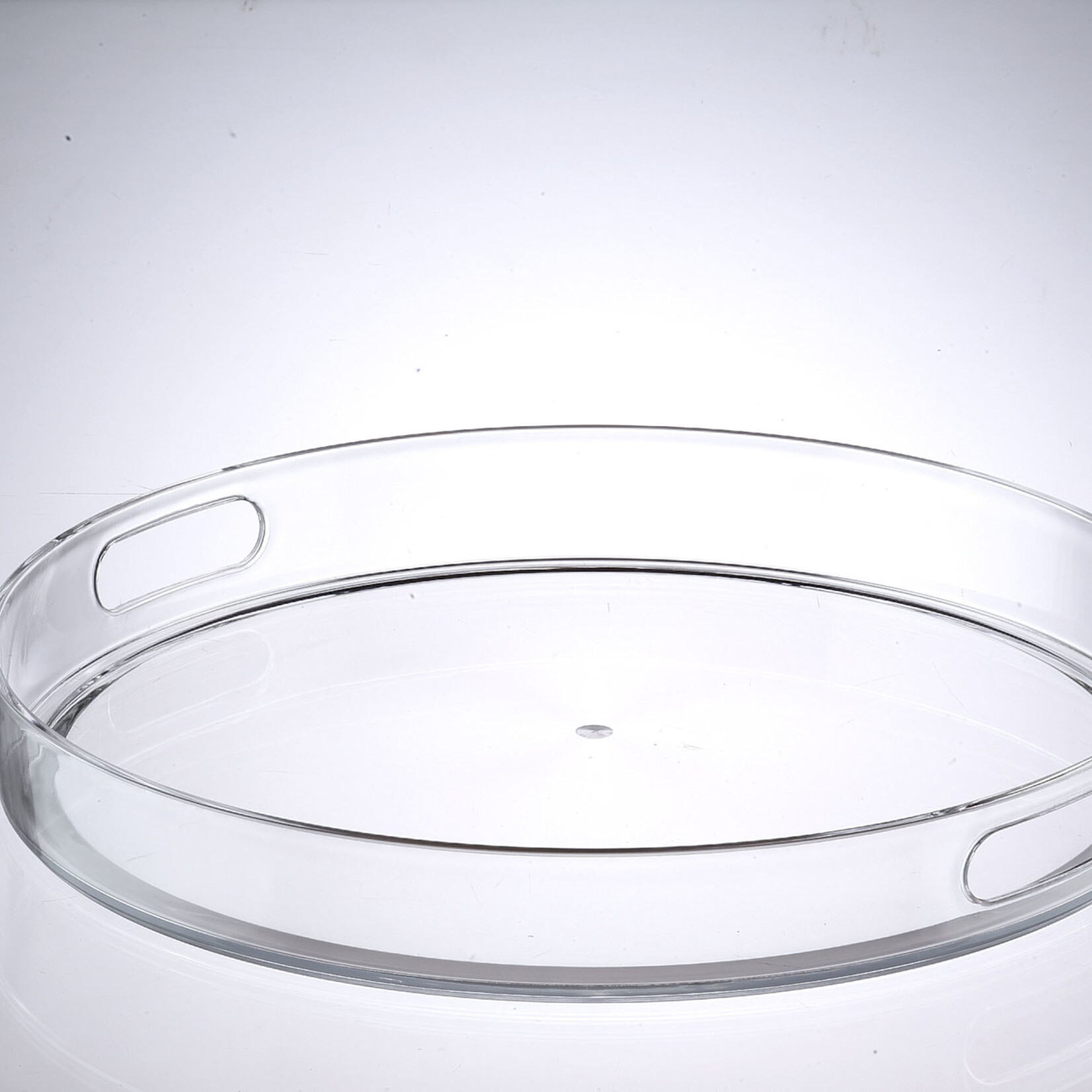 15" Round Tray with Handles