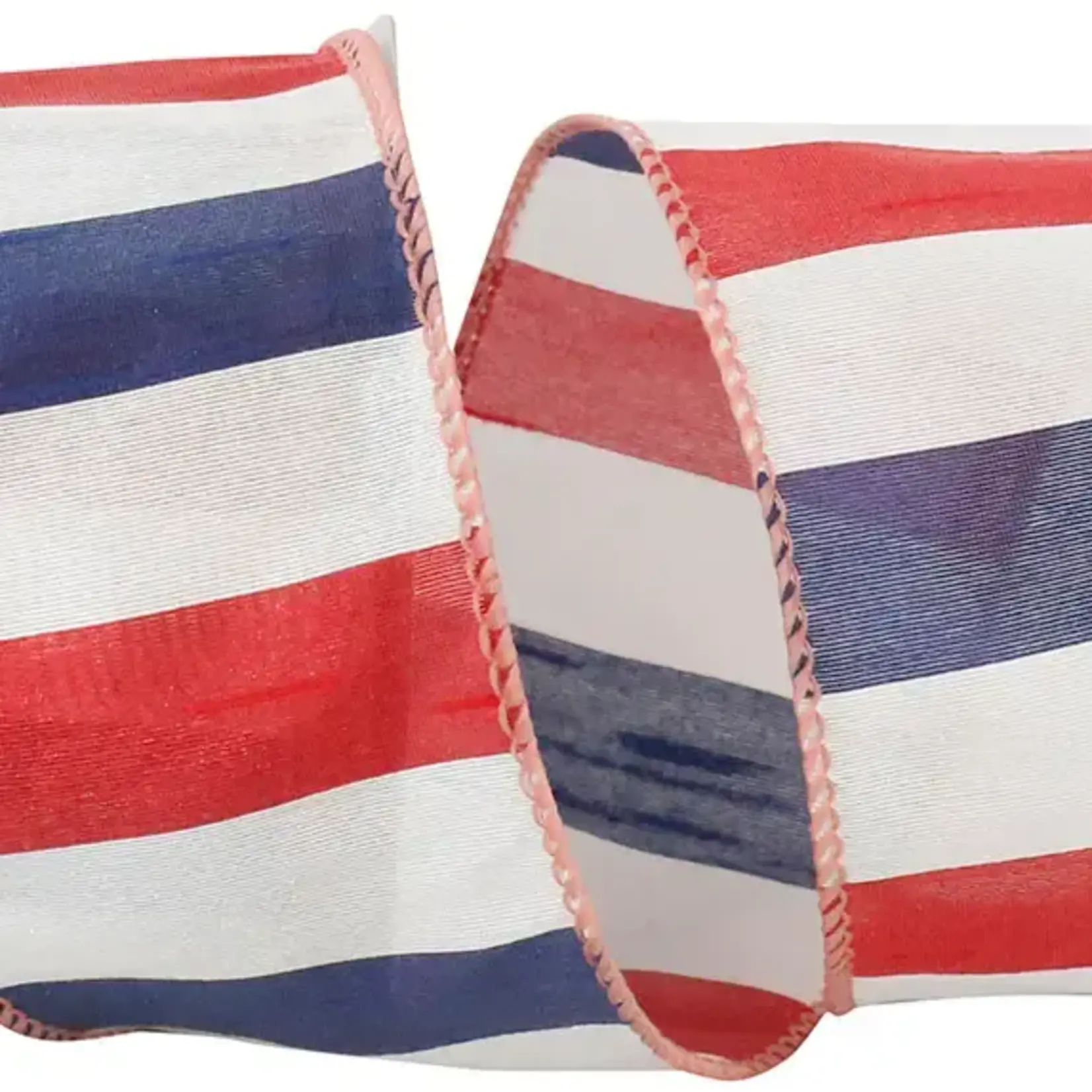 Reliant Ribbon American Dupioni Bar Wired Ribbon 2" x 10 Yds.