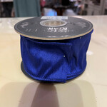 Relliant Rebbion Dupioni Sumptuous Wired Cobalt Blue 2.5" x 10 yds