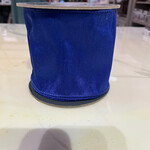 Reliant Ribbon Dupioni Sumptuous Wired Cobalt Blue 4" x 10 yds