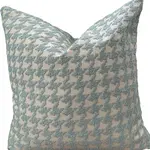 Dahlia & Grace Sylvia Houndstooth with Feather Insert
