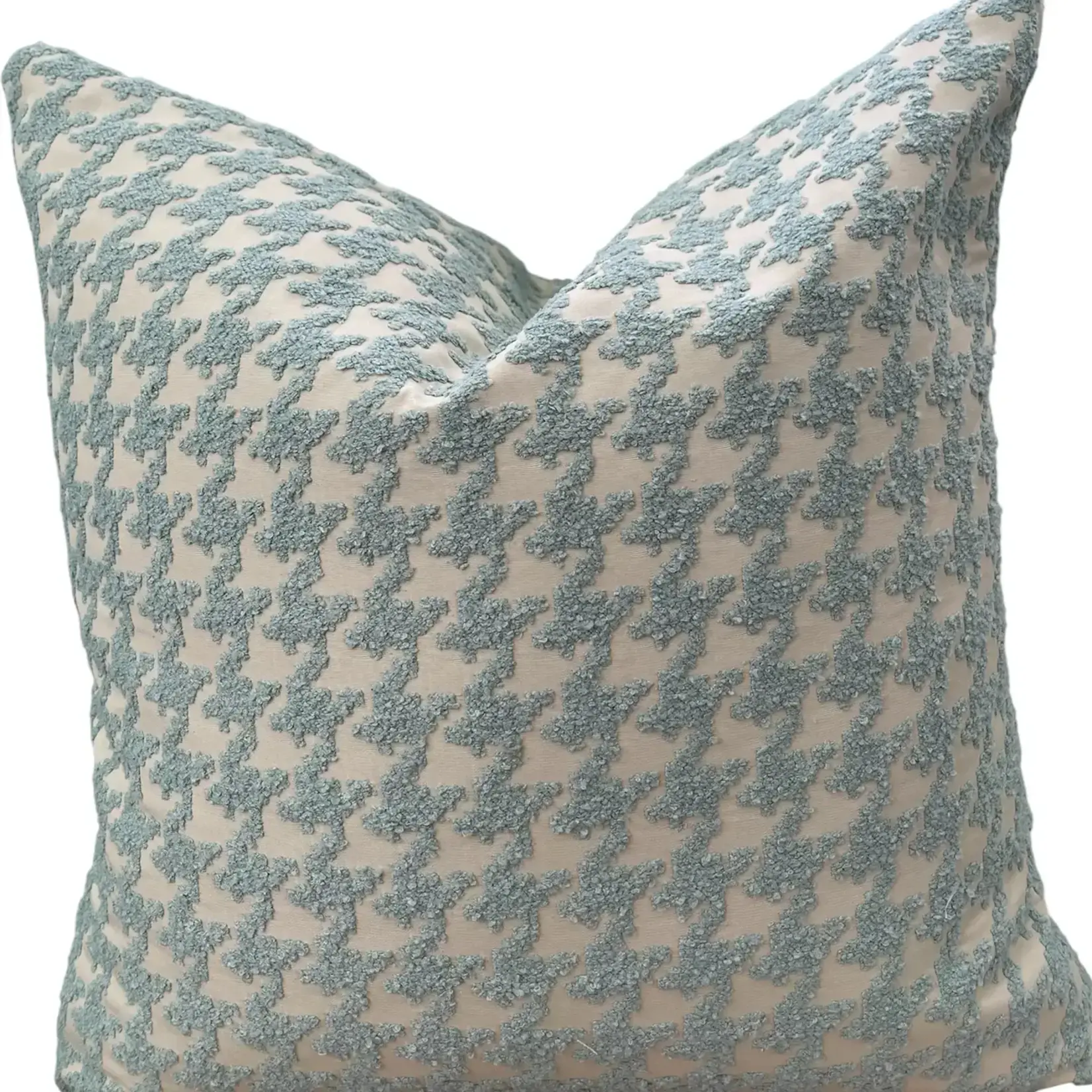 Dahlia & Grace Sylvia Houndstooth with Feather Insert