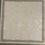 Scott Ellis Original 48" x 48" White Abstract by Scott Ellis