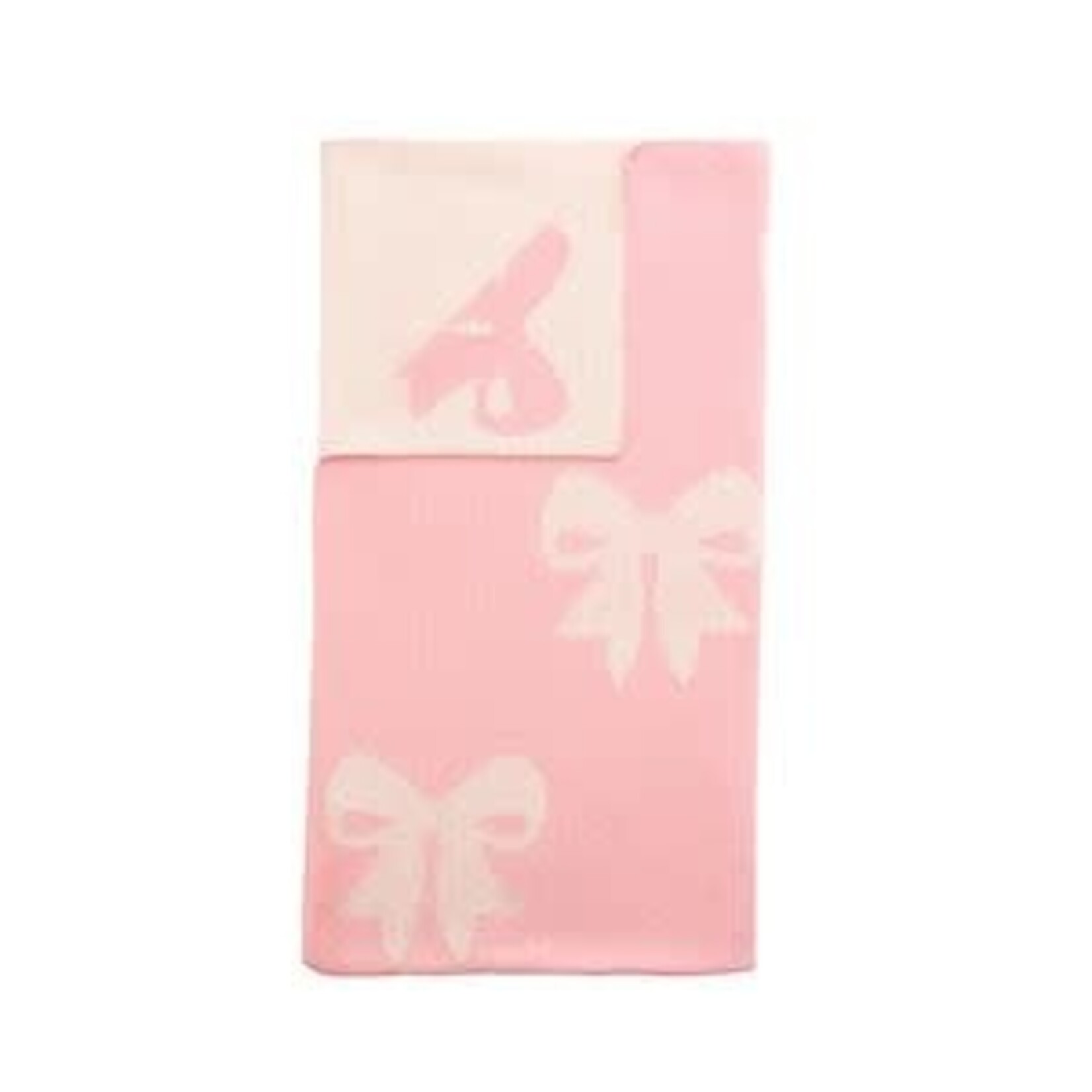 Mud Pie Bow Knit Blanket