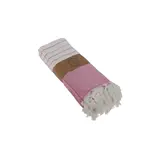 La Hammam Darya Turkish Cotton Kitchen/Hand Towel 23/17" Pink