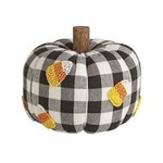 Mud Pie Candy Beaded Icon Pumpkin 6" x 6"