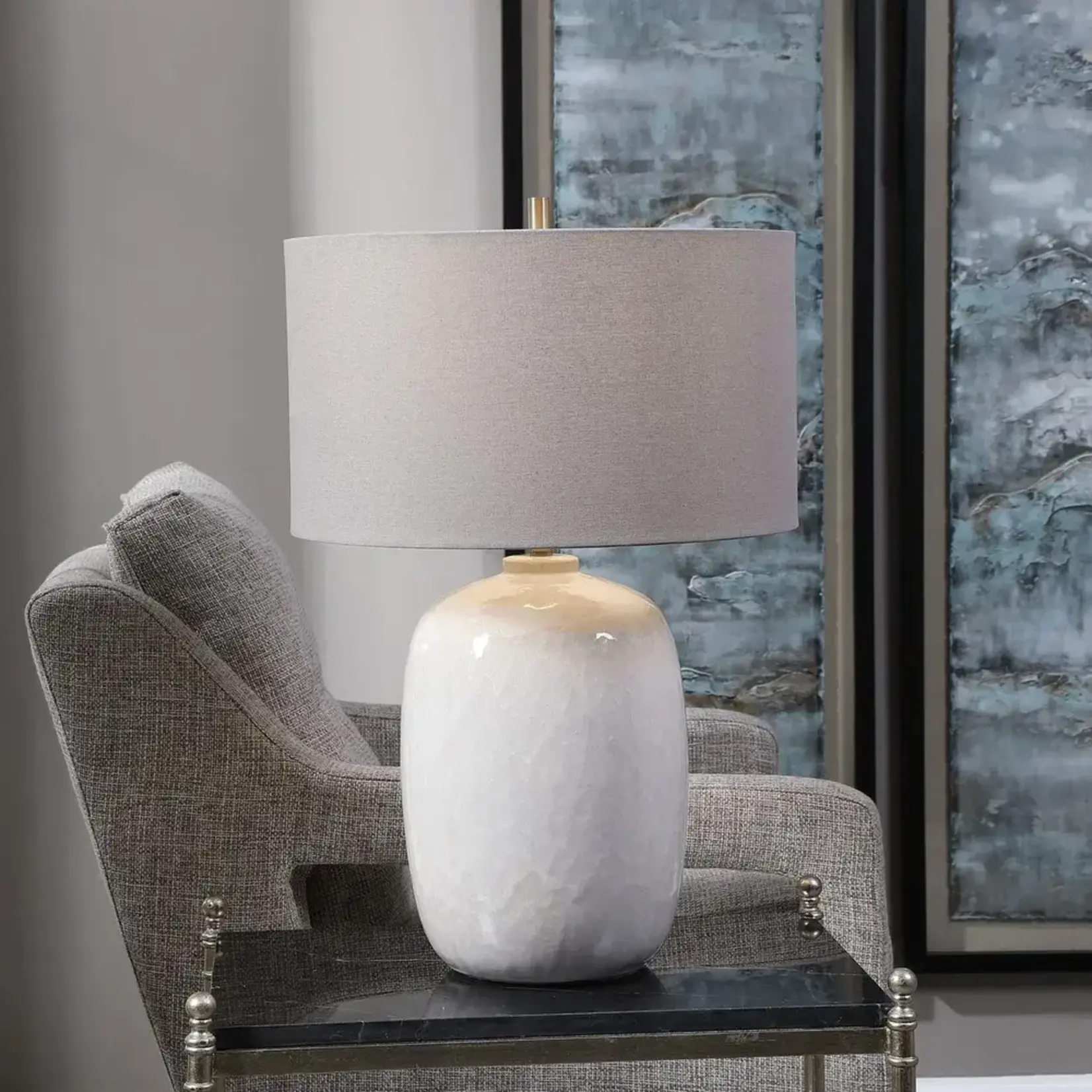 Uttermost / Revelation Winterscape Table Lamp (not available for shipping)