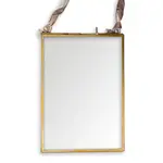 French Graffiti Ornament Frame with Ribbon 3.5" x 5"