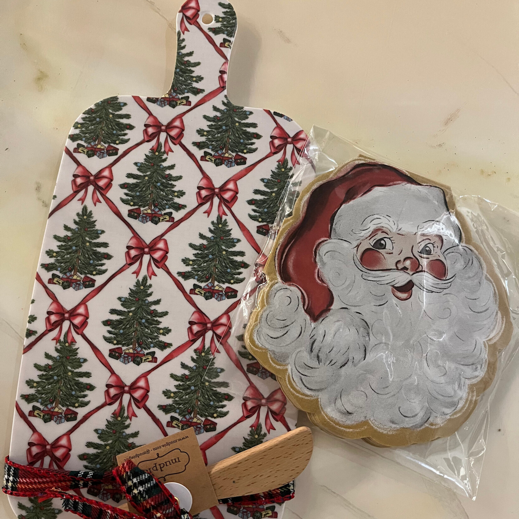 Mud Pie Classic Xmas Melamine Board
