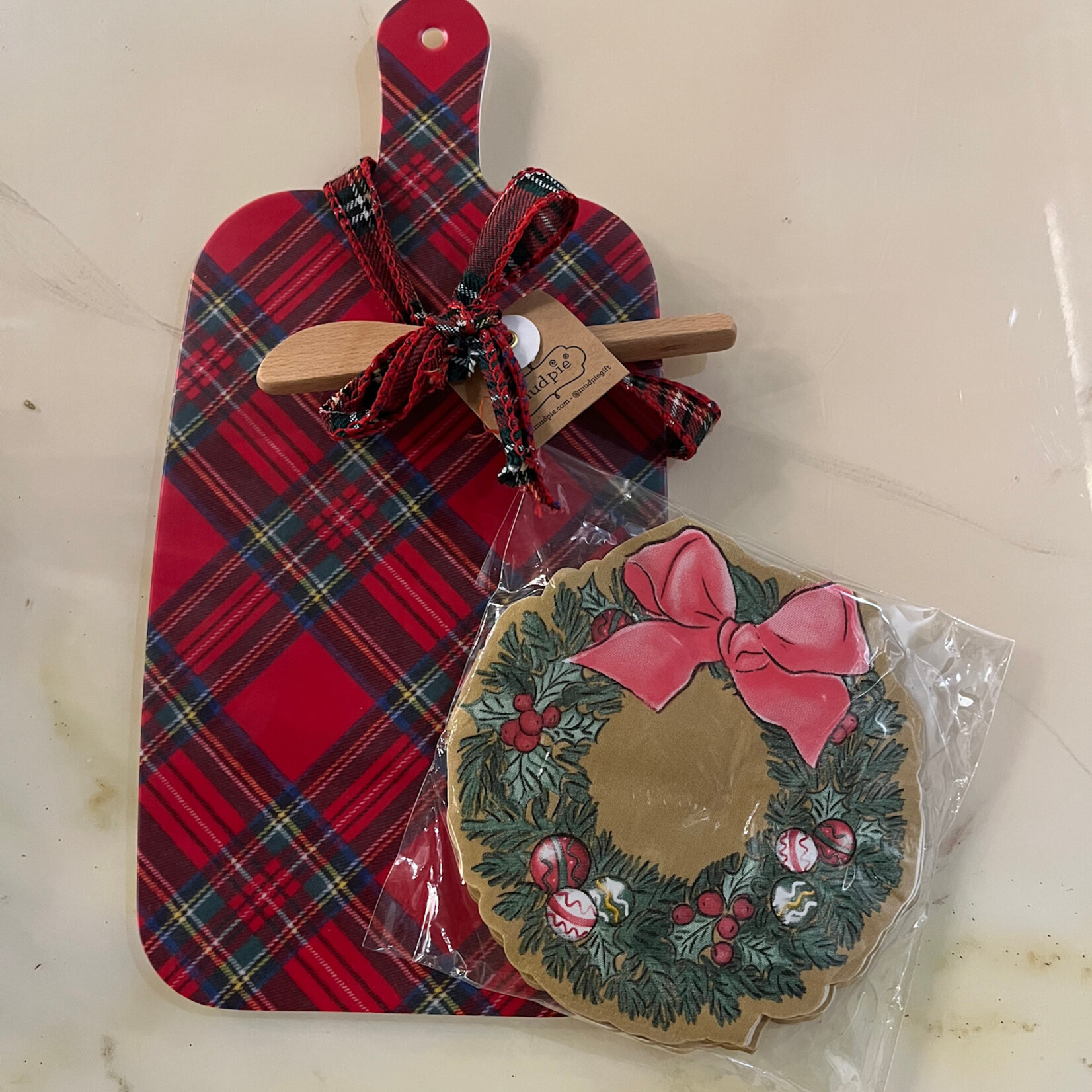 Mud Pie Classic Xmas Melamine Board