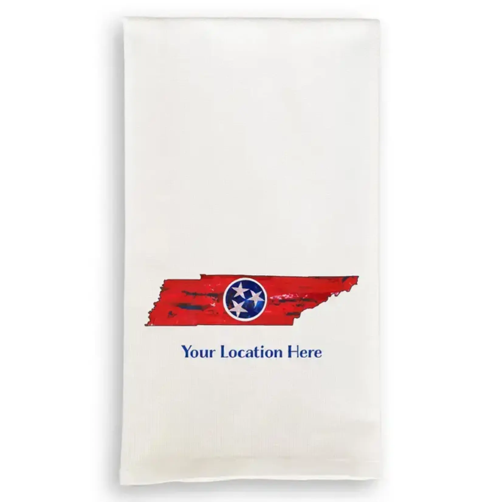 French Graffiti Nashville, Tennessee Hand Towel