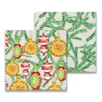 French Graffiti Classic Ornament Cocktail Napkin