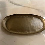 Park Hill Antique Gold Iron Tray 13'