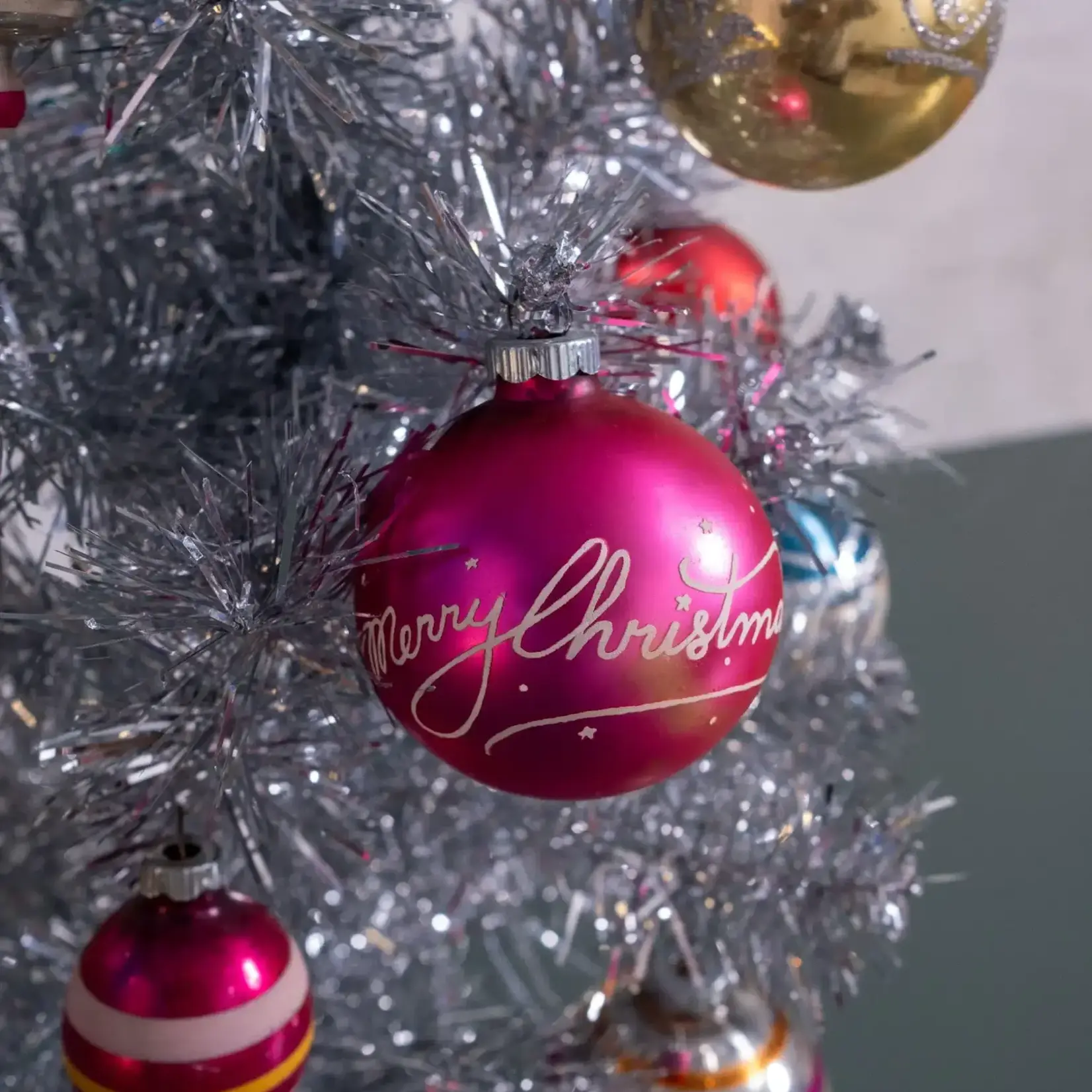 Made Market Company Mini Tinsel Christmas Tree