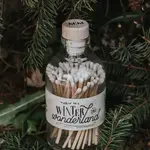 Made Market Company Vintage Apothecary Christmas "Winter Wonderland" Matches