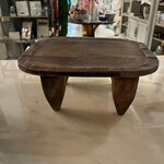 Made Market Company Square Wood Primitive Stool