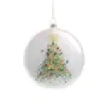 Raz Imports 5" Confetti Tree Disc Ornament