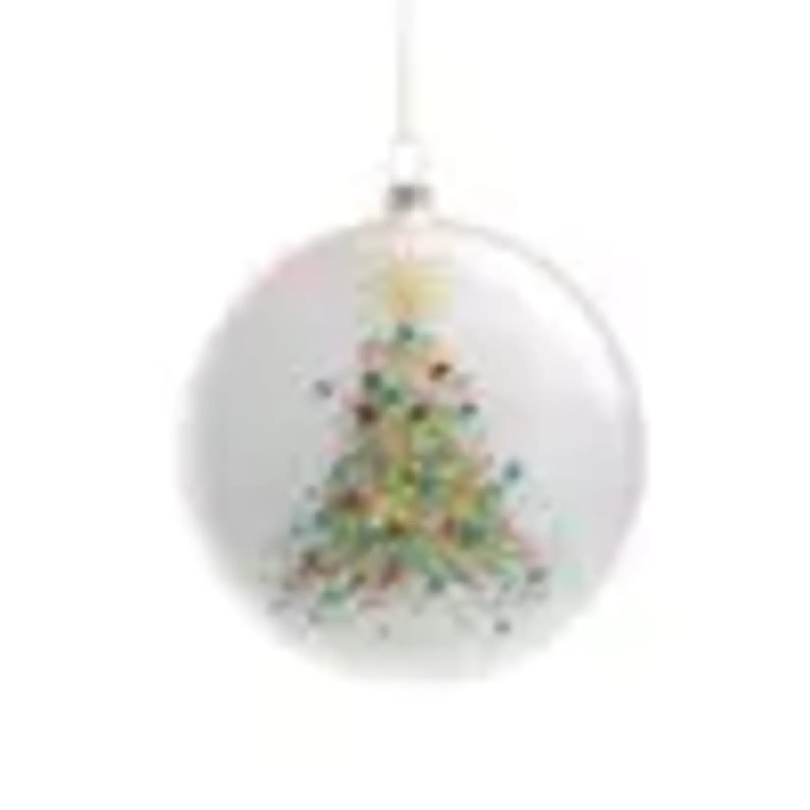 Raz Imports 5" Confetti Tree Disc Ornament