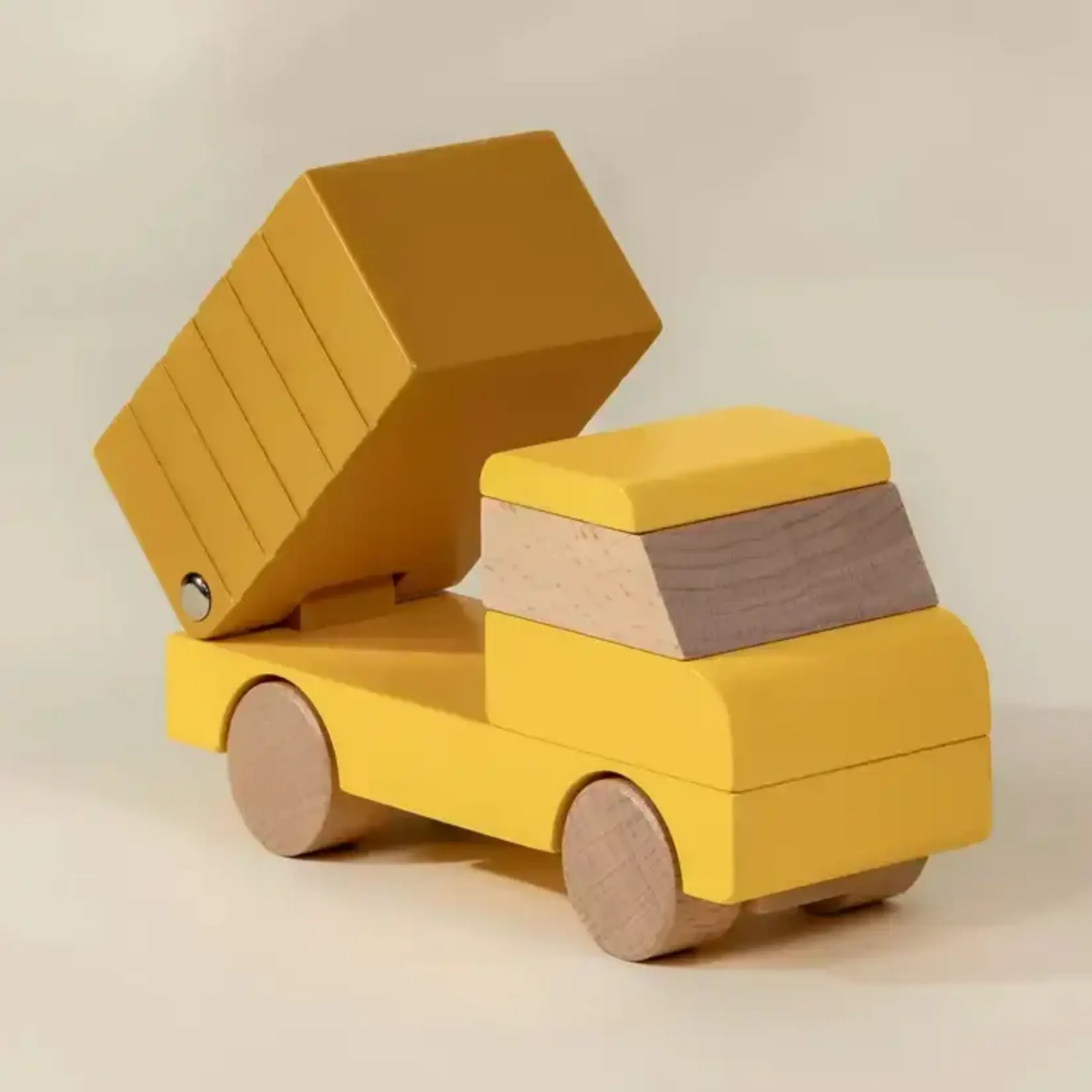 Coco Village Wooden Construction Vehicle - Dump Truck