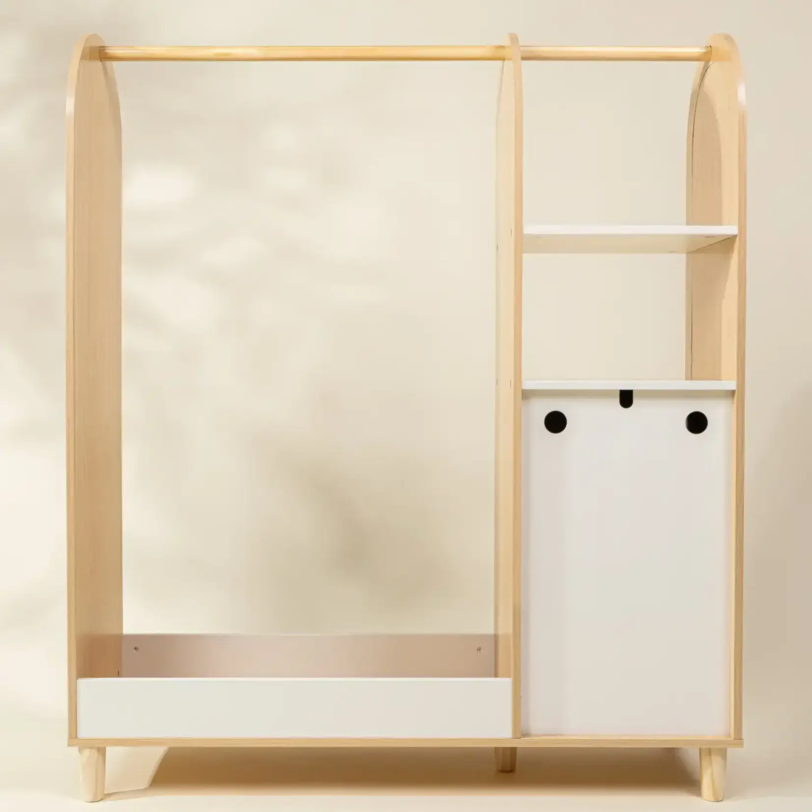 Coco Village Wooden Play Dress Up Wardrobe ( not available for shipping)