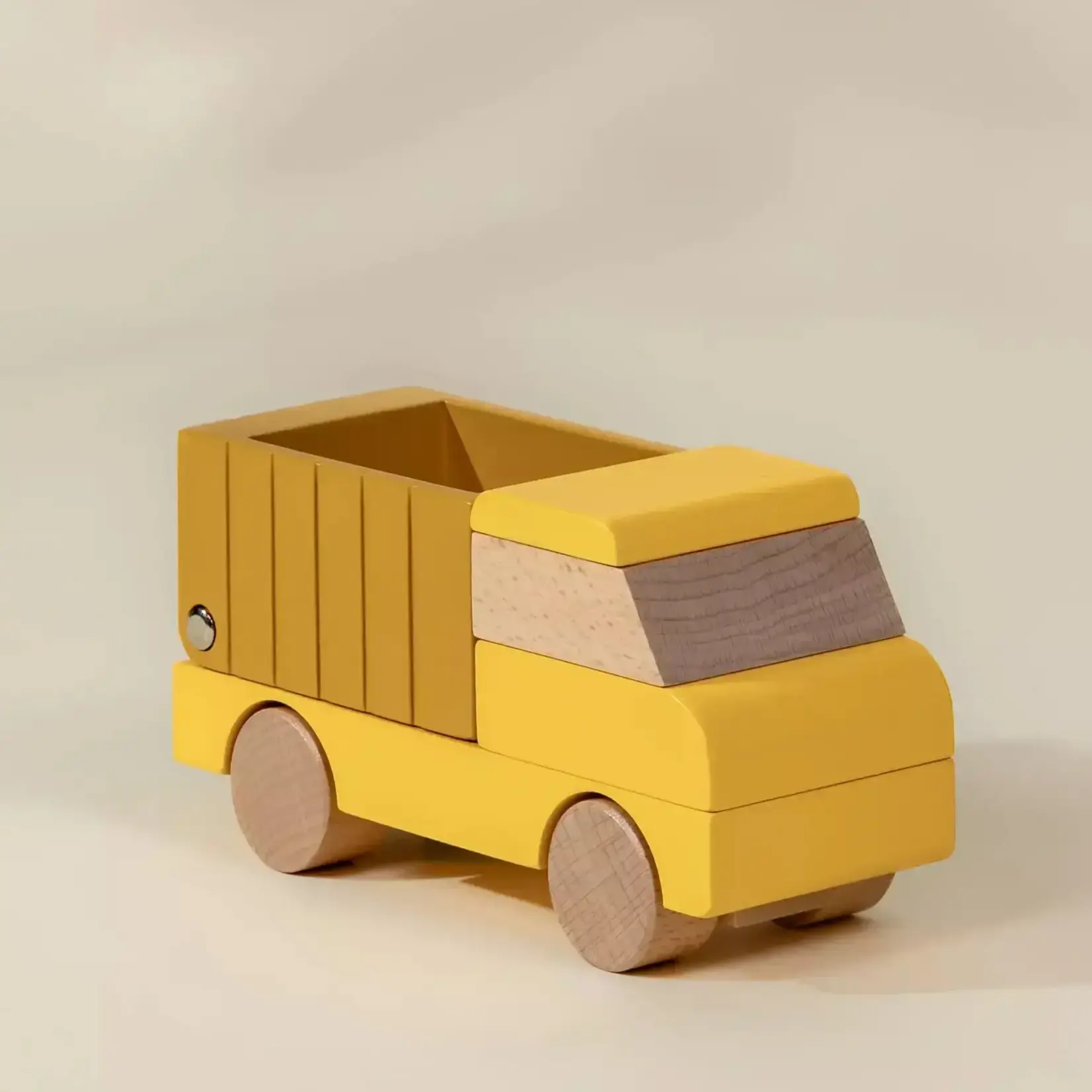 Coco Village Wooden Construction Vehicle - Dump Truck