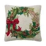 Peking Handicraft Wreath Hook Pillow