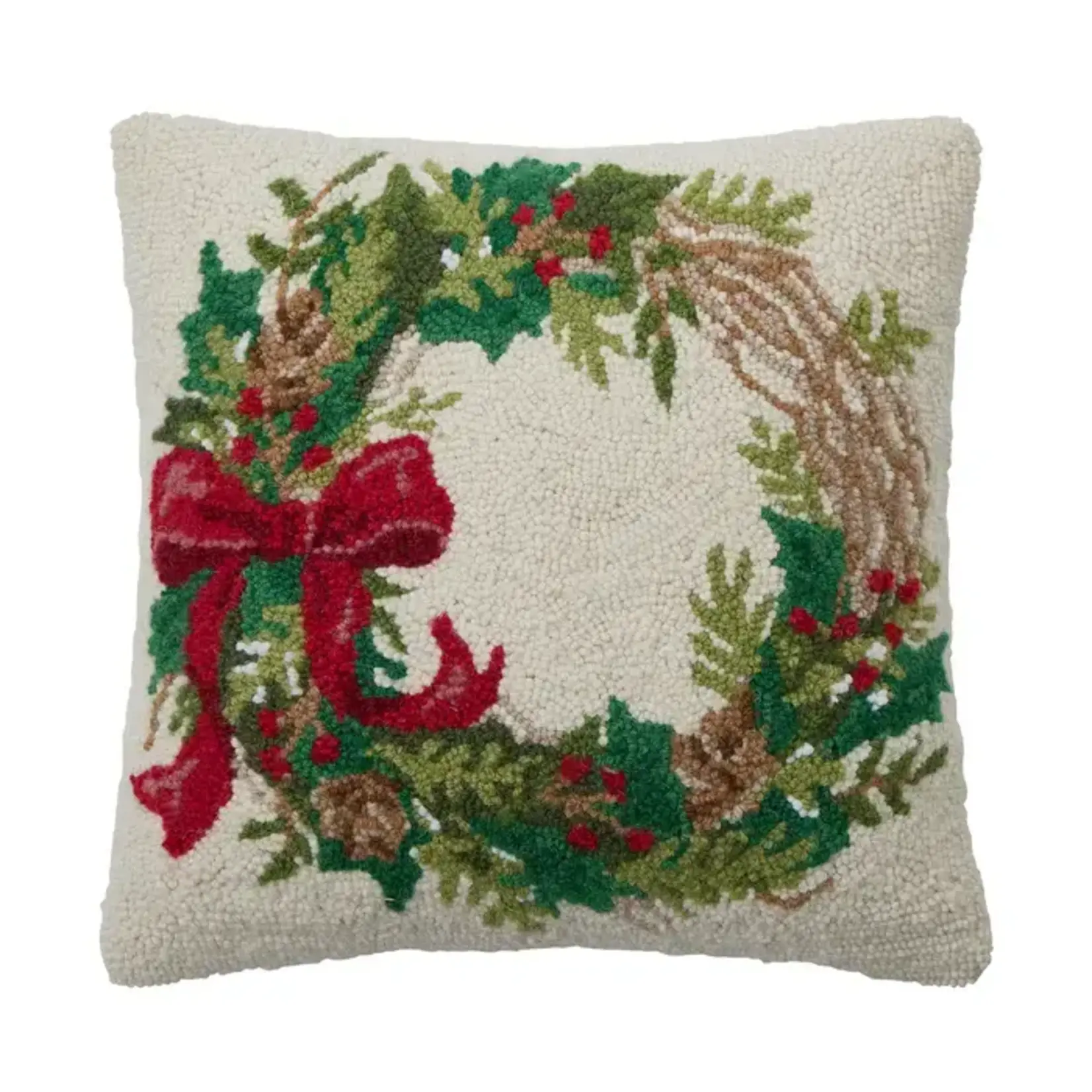 Peking Handicraft Wreath Hook Pillow