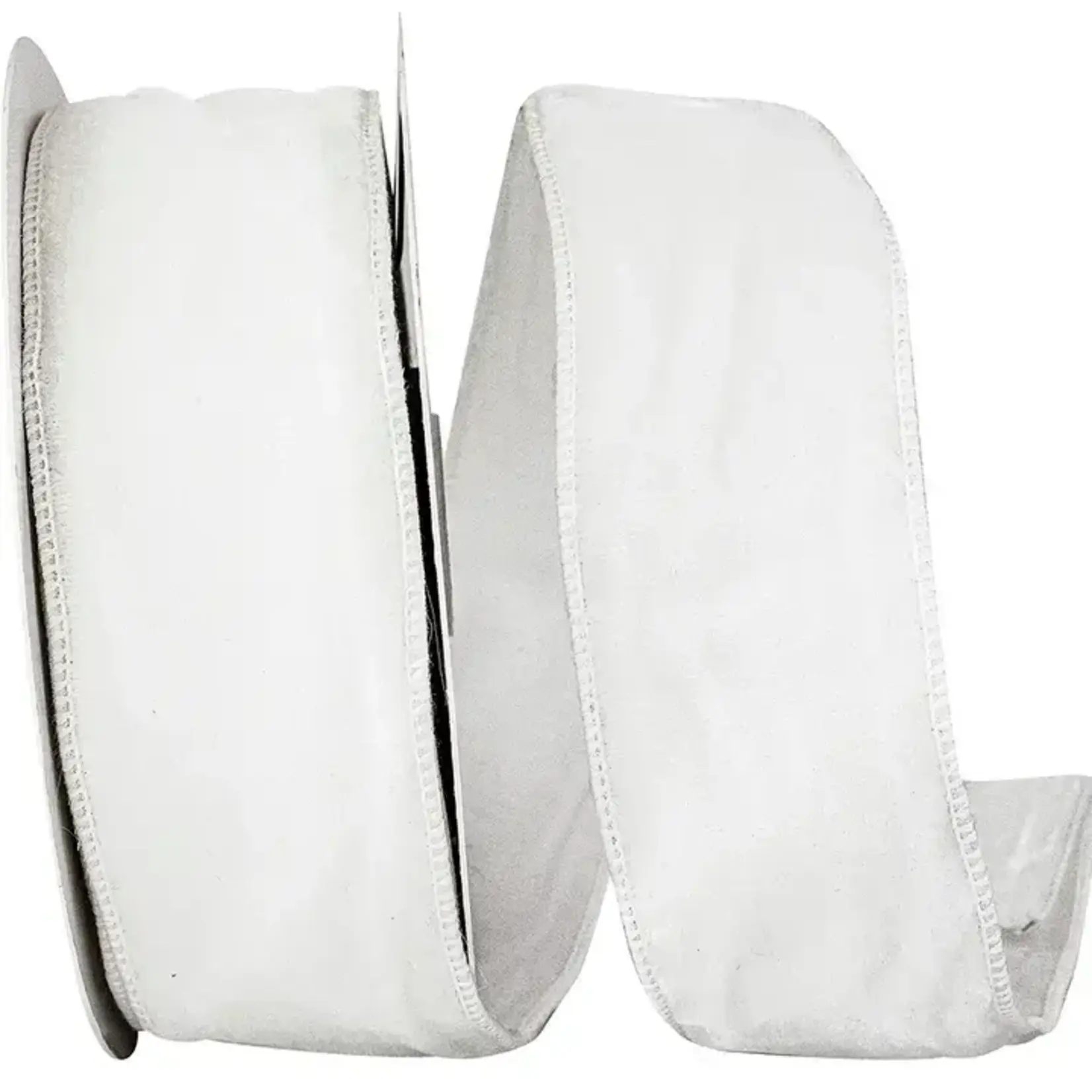 Relliant Rebbion Velvet Plush Tissue Backed Wired Edge 2.5" x 10 yds.