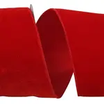 Reliant Ribbon Regal Velvet  Plush Wired 4" x 10 yds.