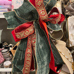 Red, Green and Red & Gold Accent Ribbon