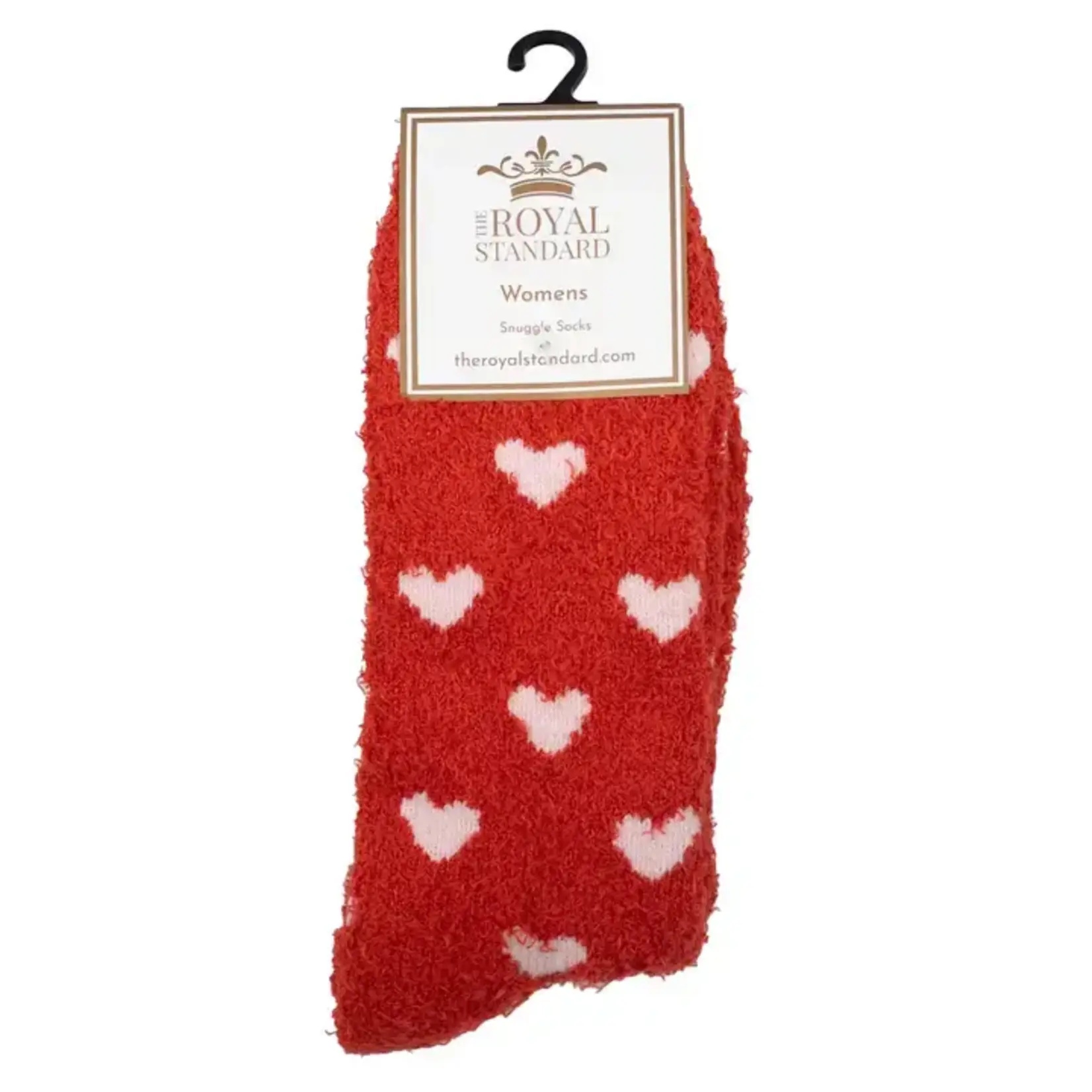 The Royal Standard Women's Heart Snuggle Socks