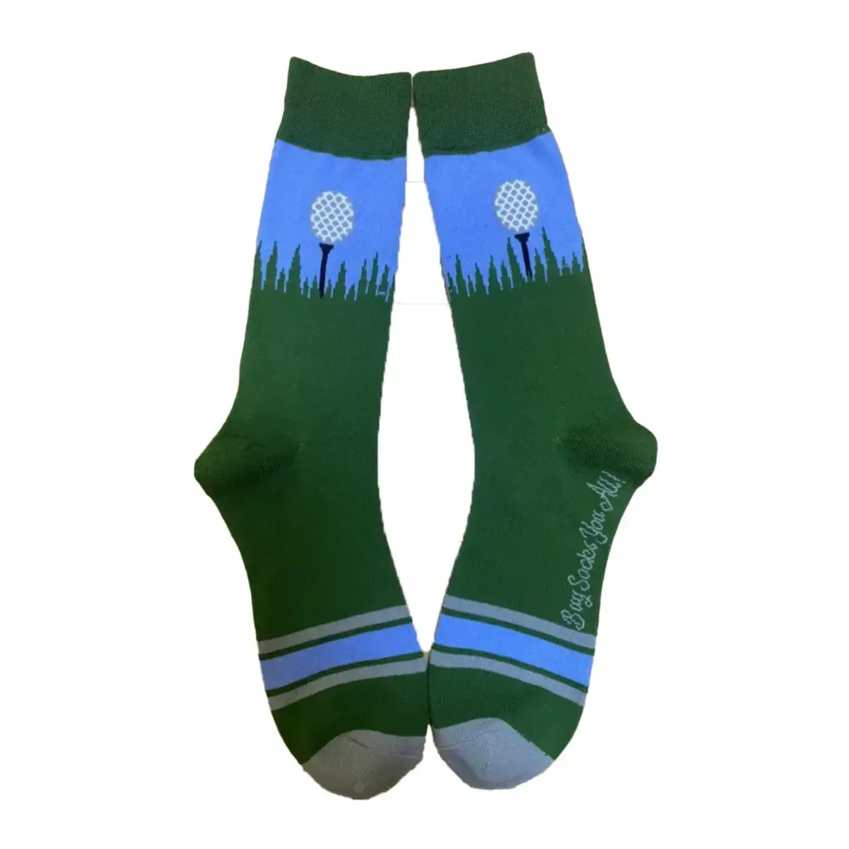 Buy Socks You All Golf Tee Men's Socks