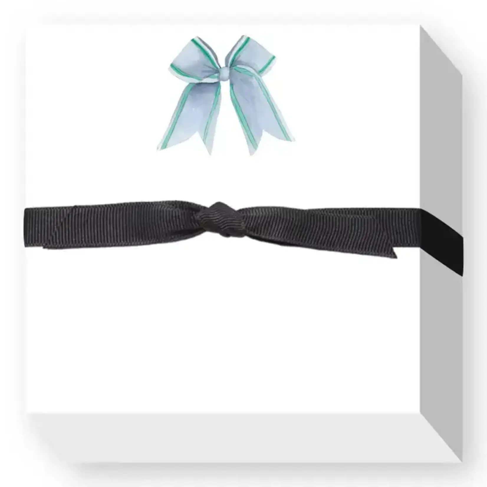 Sophistiplate Blue Bow Chubbie Notepad