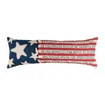 C & F Patriotic Flag Pillow