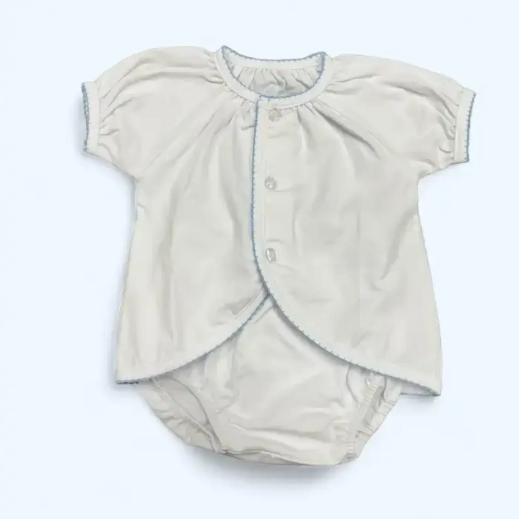 Zsa Zsa and Lolli Picot Trim/Swing Diaper Set