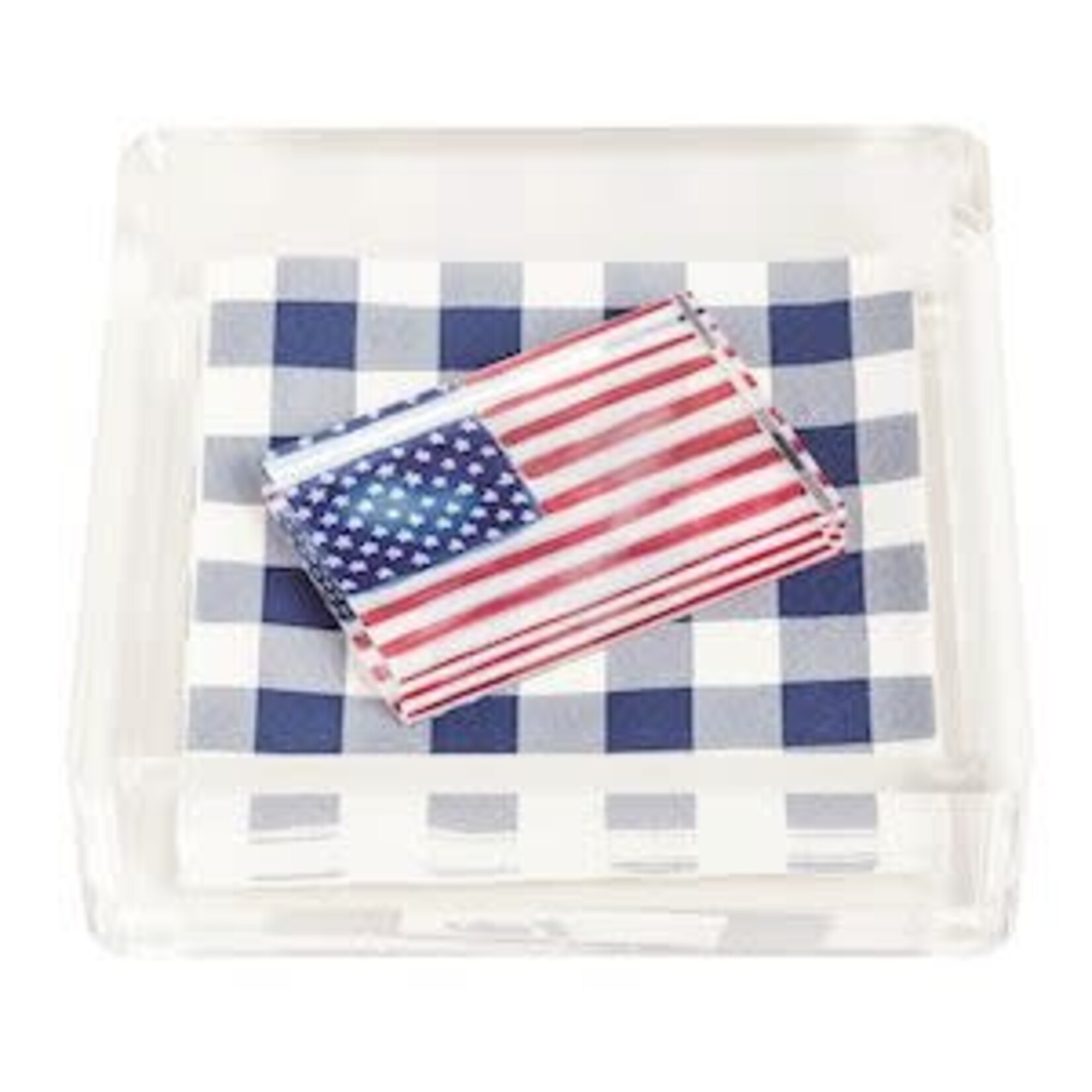 Mud Pie Acrylic Napkin Holder