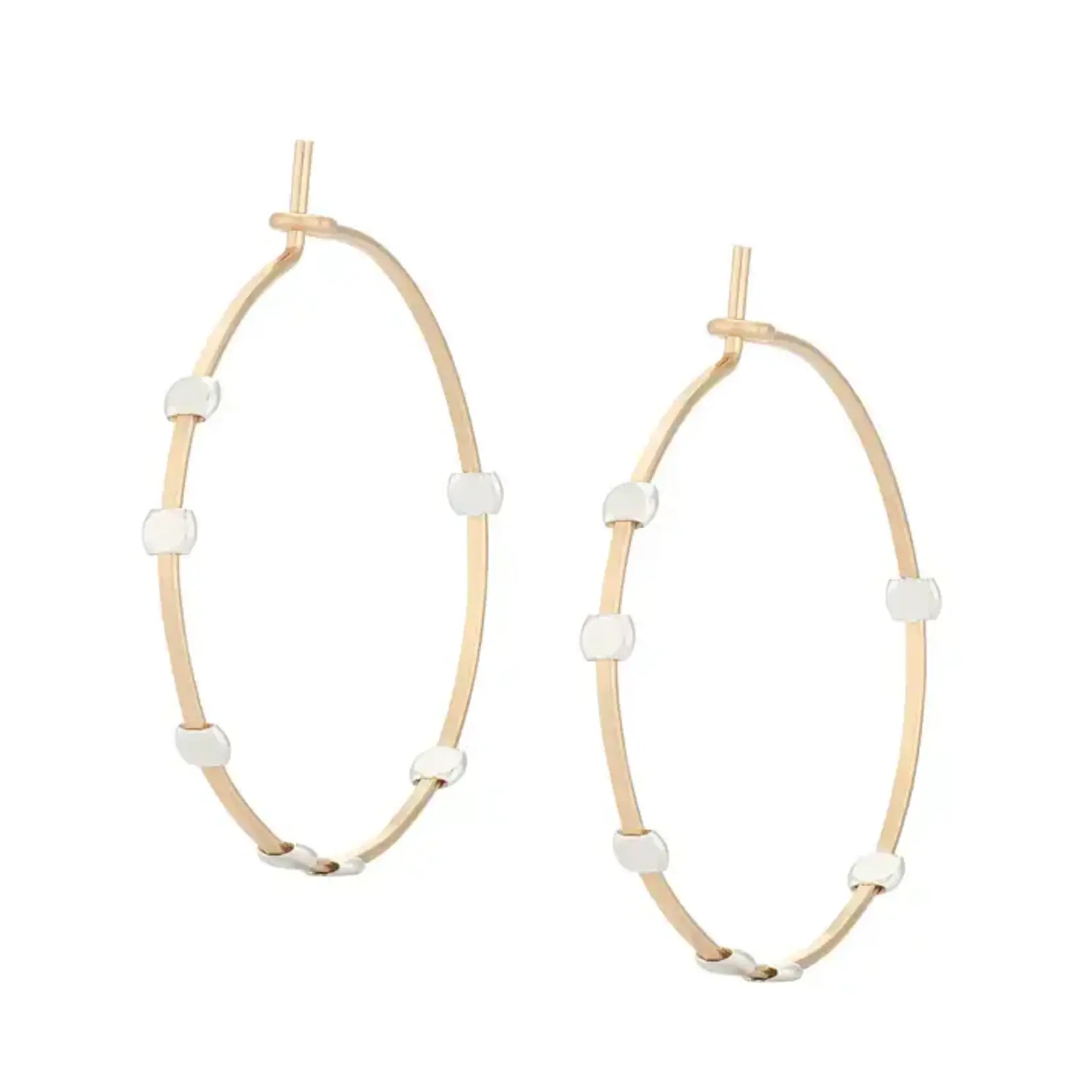 Freshie & Zero Cosmos Minimal Hoop Earring - Medium
