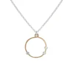 Freshie & Zero Cosmos Mini Necklace 18" SS