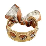 Scarf Bracelet - Brown