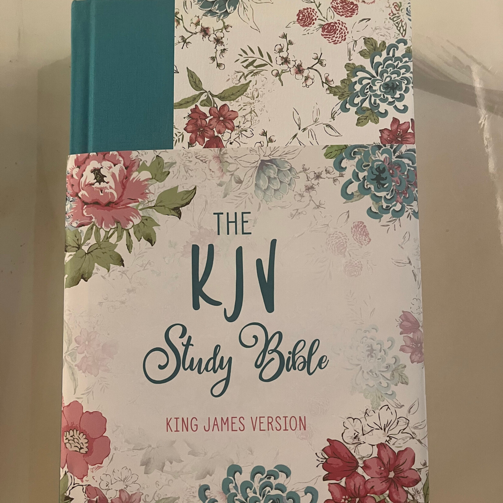 KJV  Study Bible - Floral Cover