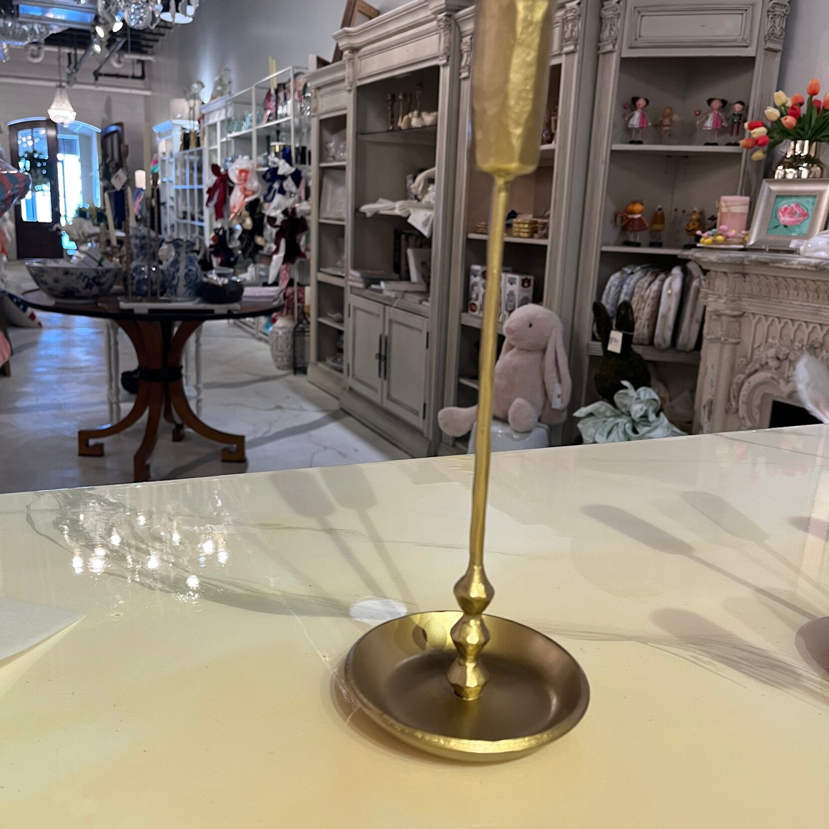 Park Hill Antique Gold Colonial Taper Holders