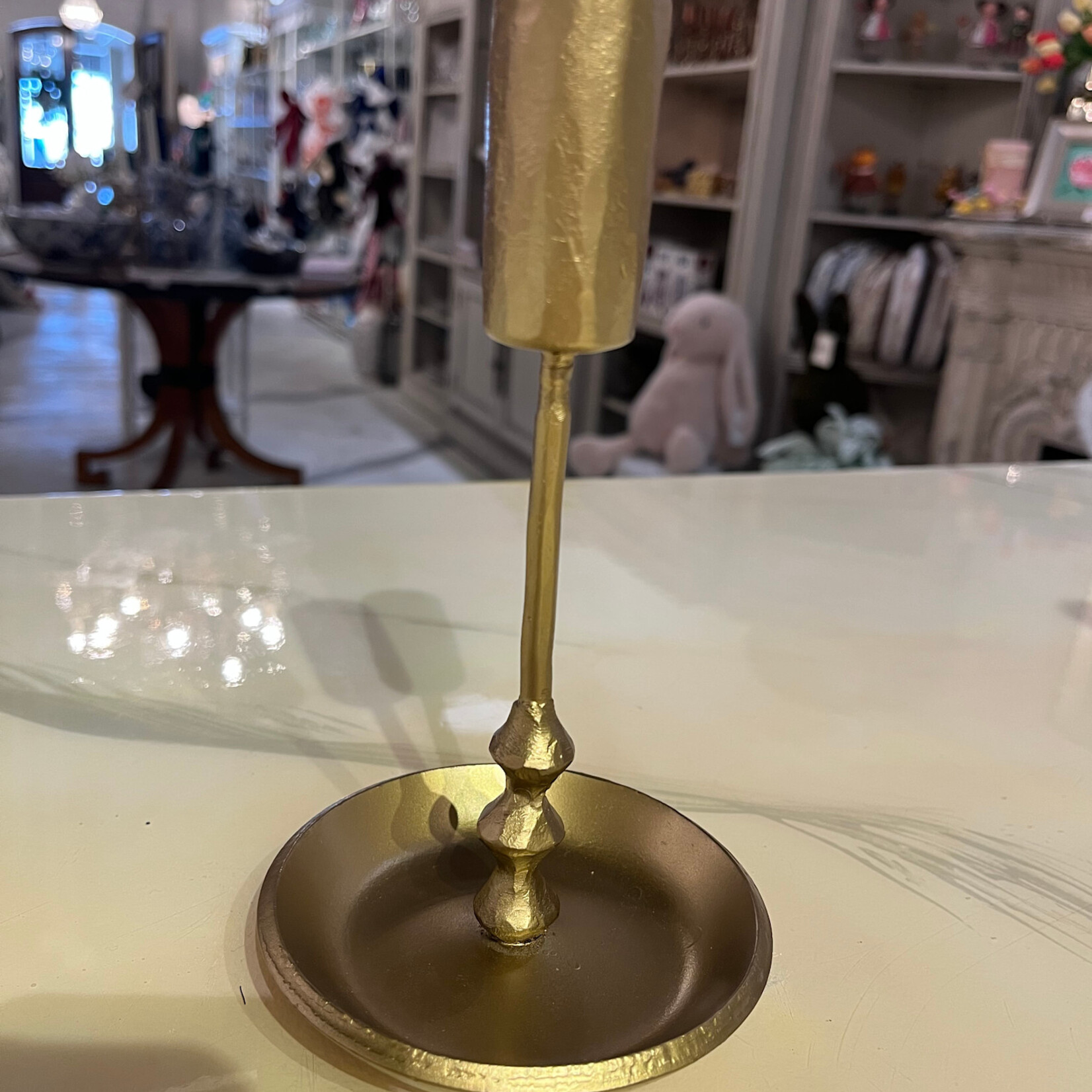 Park Hill Antique Gold Colonial Taper Holders