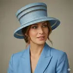 Women’S  Braided Straw Bucket Hat