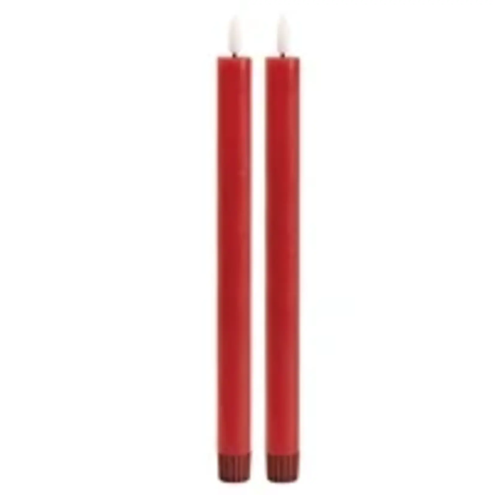 Melrose Taper Candle - Battery (set of 2) AAA Batteries - not included
