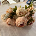 Light Pink Peony Floral Stem
