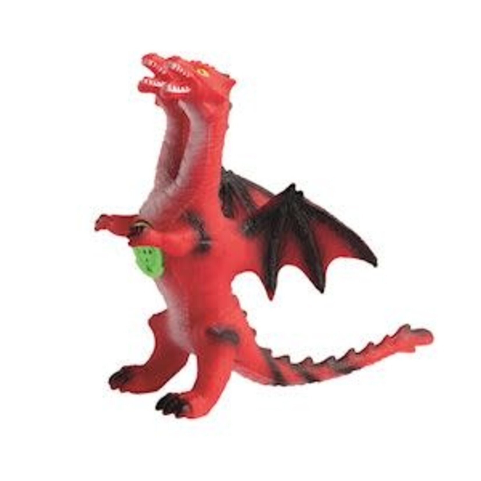 Mud Pie Red Roaring Dragon 7.25" x 8.5" Press Button to Hear Roar