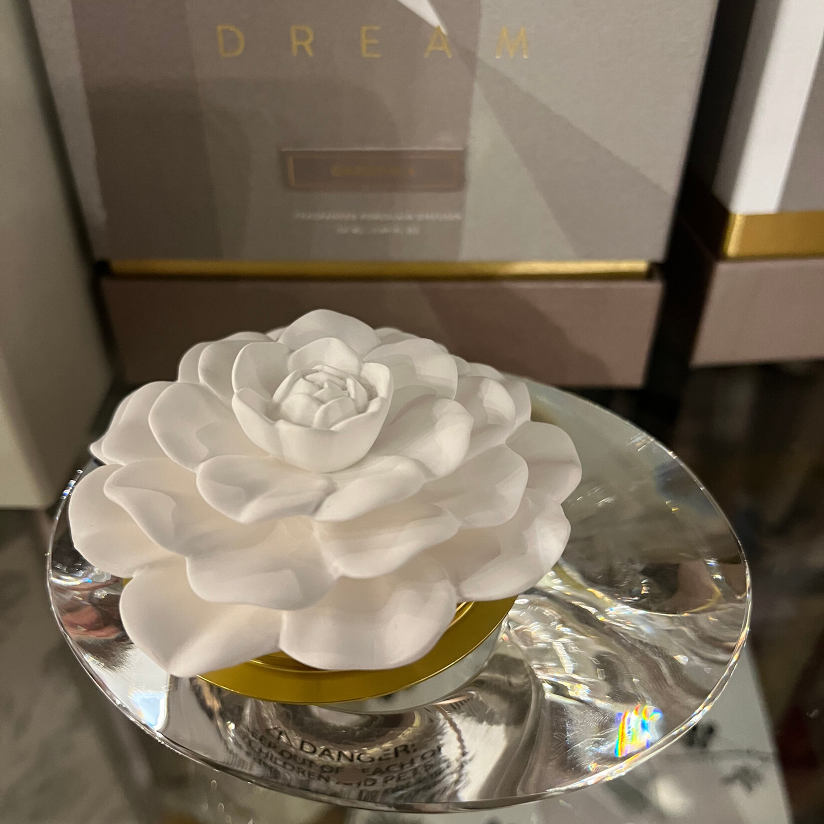 Zodax Dream Mini Porcelain Diffuser - Crystal Edition