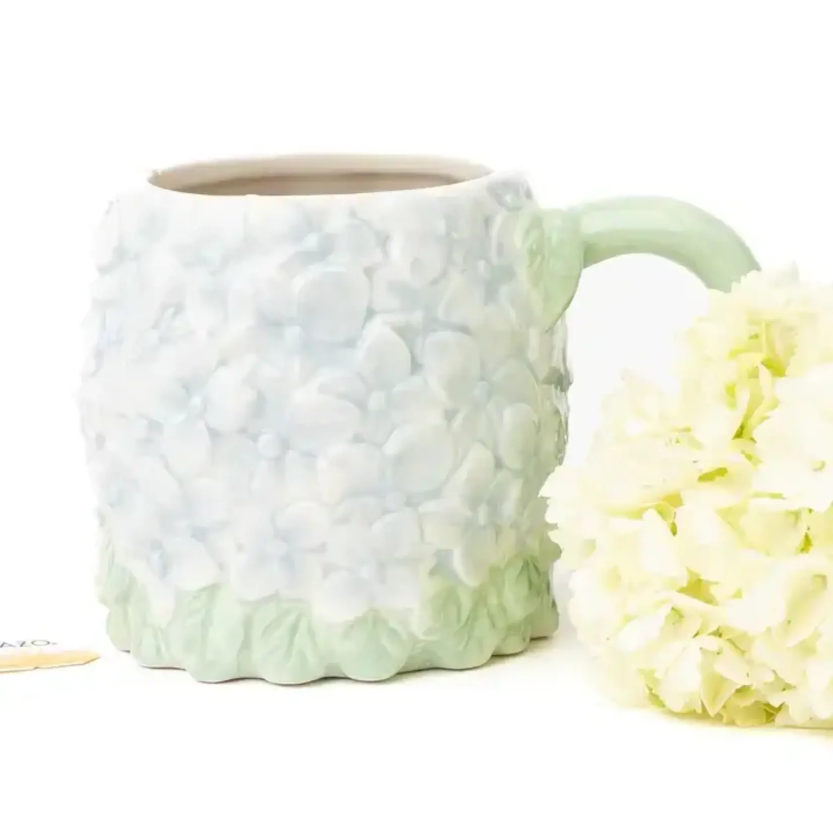 8 Oak Lane Hydrangea Coffe Cup