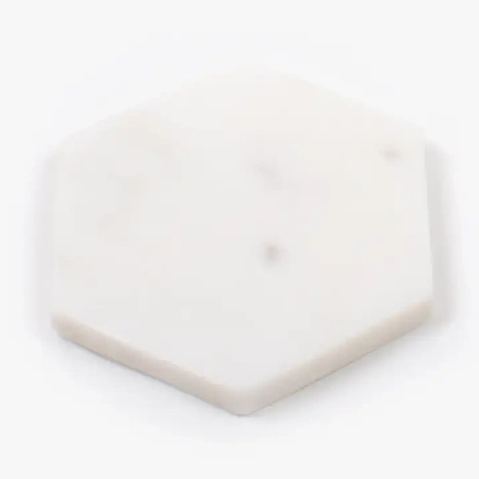 8 Oak Lane White Marble Coaster Set of 4